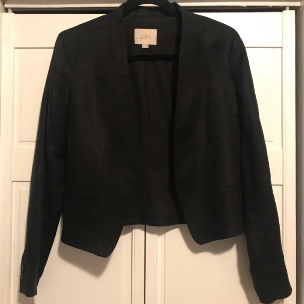 Loft linen blazer